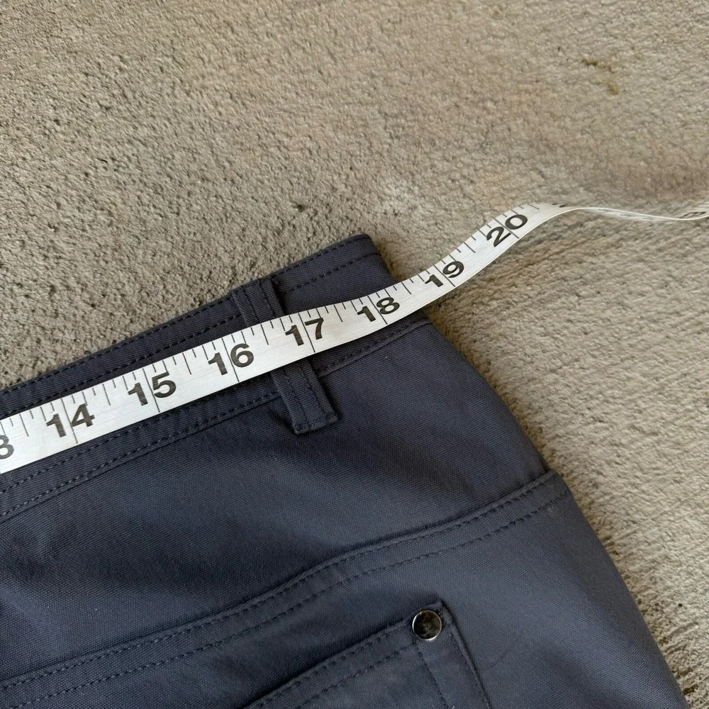 Western Rise Diversion Classic Pants 34x31 Navy Slim Travel Performance Stretch